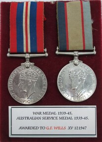 Medal - G.F.Wills, 1939*1945