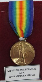 Medal - W.L.Leeming, WW1 Victoy Medal