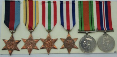 Medal - Service Medal Group, 6 assorted medals