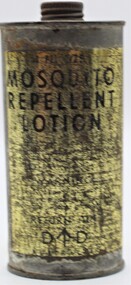 Equipment - Tin of Mosquito Repellant Lotion, DOD