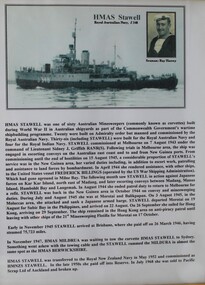 Memorabilia - HMAS Stawell, RAN J 348, Seaman Ray Harvey