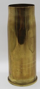 Memorabilia - Brass shell casing, 75mm