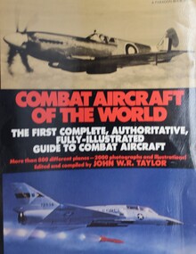 Book - Combat Aircraft of the World, John W.R. Taylor