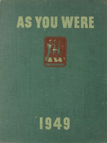 Book - Published by Australian War Memorial, Canberra A.C.T, As You Were 1949