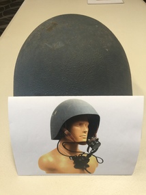 Equipment - talkers helmet, Communication gear