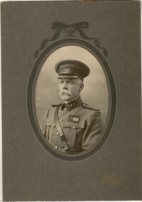 Memorial Portrait Photograph, Lieut Col R Gartside VD, 1914