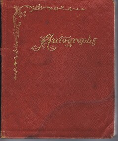 Autograph Album, 1912