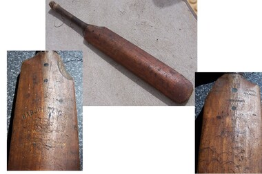 Cricket Bat, Pre 1915