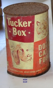 Pet food tin