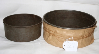 Two cake tins