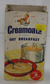 Creamoata Cereal Box