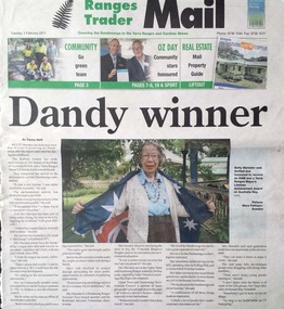 Biographical information on Betty Marsden, 2009