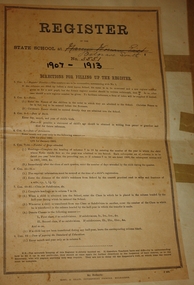 Register, school