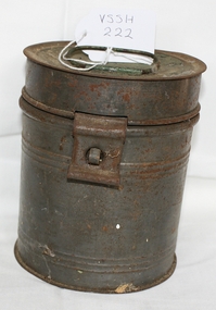 Metal storage can