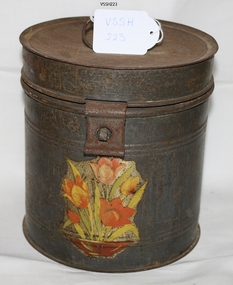 Metal storage can (large)