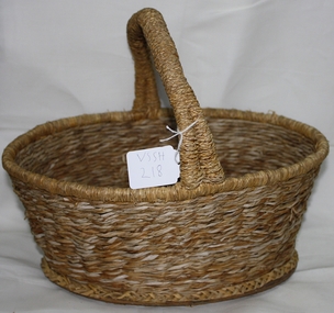 Woven Raffia Basket