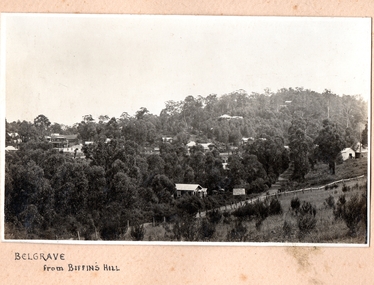 Photograph, Belgrave from Biffin's Hill