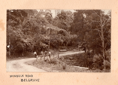 Photograph, Monbulk Road, Belgrave
