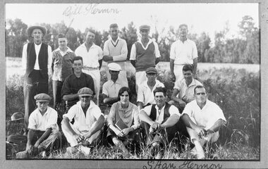 Photograph - Menzies Creek Cricket Club, undated