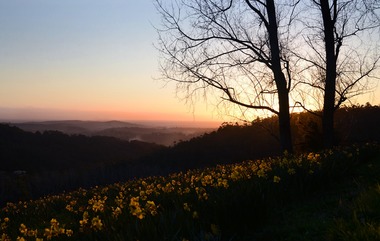 Photograph - Sunset from Menzies Creek