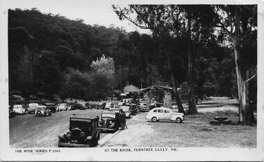 Postcard - At The Kiosk, Ferntree Gully, Vic