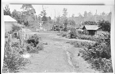 Photograph - Aura Station and train