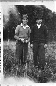 Photograph - Bill Slingo Senior and Ted Stimpson