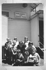 Photograph - Last day of school before its closure, December 1987