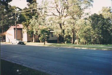 Photograph - The site at 127 Colby Drive, Belgrave Heights, before relocation of the former St Martins Anglican Church and Hall
