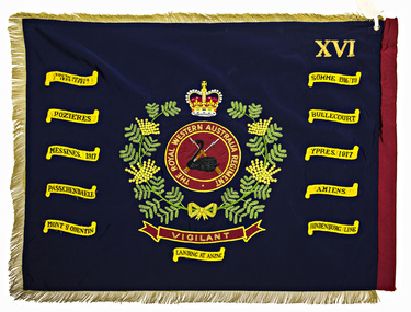 Regimental Colour - 16th Battalion, The Royal Western Australia Regiment