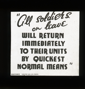 Glass Slide