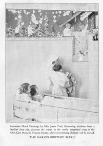 The Marion Boothby Ward in the Melbourne District Nursing Society After Care Home