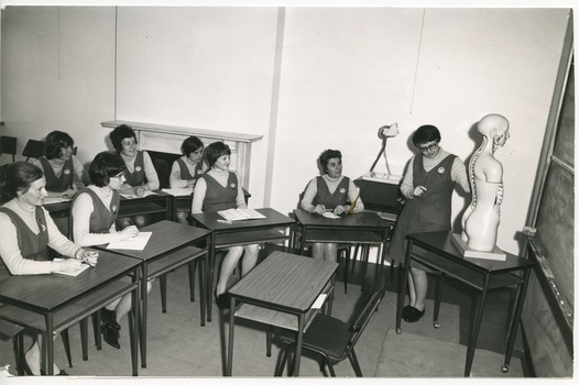 An Education session in the Royal District Nursing Service (RDNS) Education Department