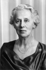 A Portrait of Dame Mary Herring, D.B.E, C St.J, Vice-president of Melbourne District Nursing Society 1943-1957