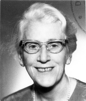 A Portrait of Mrs. E.G. (Hazel Janet) Wilson, President of Melbourne District Nursing Service 1964-1967
