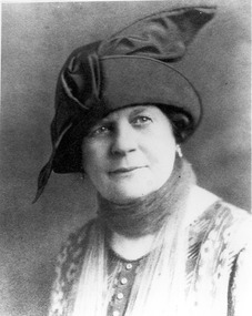 A Portrait of Mrs  F. (Constance Maud) Tatham, President of Melbourne District Nursing Society 1915-1923