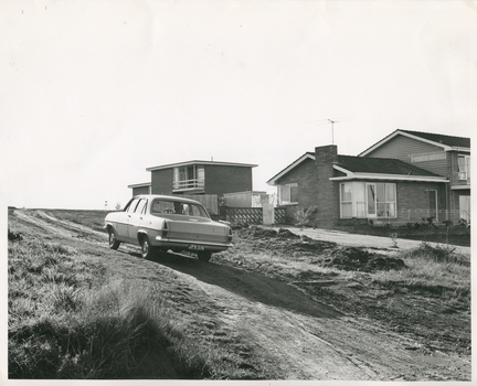 A Royal District Nursing Service (RDNS) Sister travelling to a patient