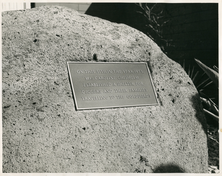Memorial Plaque to Caroline Chisholm