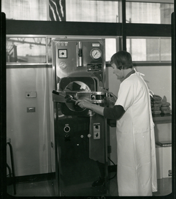 The Royal District Nursing Service (RDNS) Autoclave room at the RDNS Footscray Centre