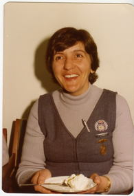 Royal District Nursing Service (RDNS) Sister Kath McLean at a function in Headquarters