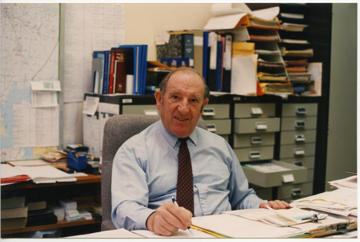 Mr. Frank Evans C.E.O. of the Royal District Nursing Service
