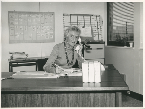 Miss Ora Wright, Director of Education at Royal District Nursing Service