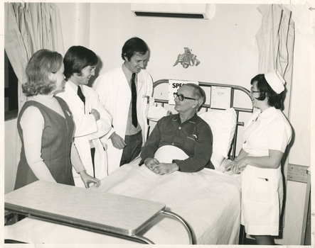 A Royal District Nursing Service (RDNS) Liaison Officer at the Alfred Hospital