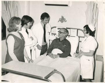 A Royal District Nursing Service (RDNS) Liaison Officer at the Alfred Hospital