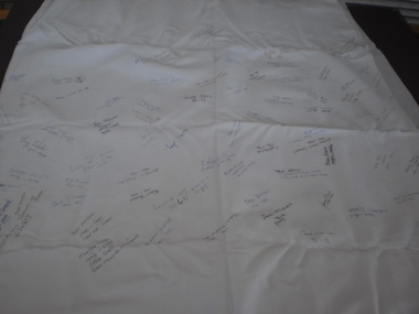 OC Signed Reunion Tablecloth, 2006