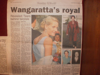 WHS Mette-Marit Høiby Newspaper Article, 2001