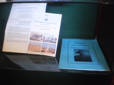 ANZAC day pamphlets