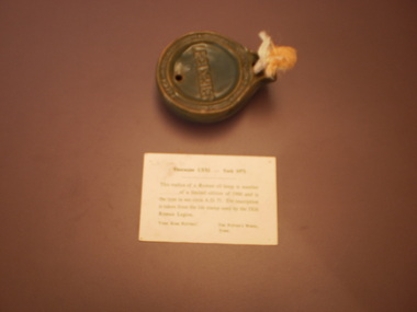 Replica Oil Lamp, 1971