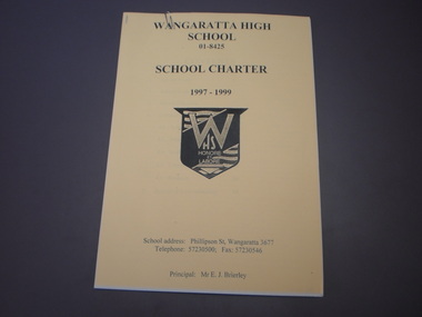 WHS School Charter, 1997-1999
