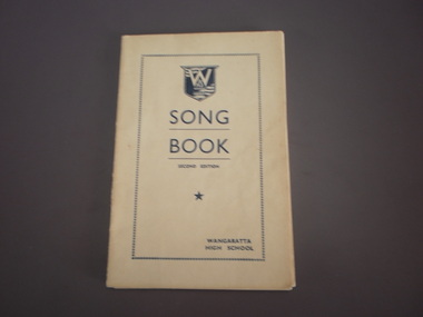 WHS Song Book, 1956